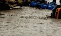 گوشه‌هایی از آثار خسارت سیل در جنوب کرمان
