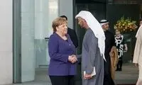 مذاکرات بن‌زاید و مرکل درباره تحولات منطقه