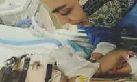 دیدار نرگس کلباسی با رادین کوچولو