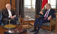 دیدار ظریف با رییس مجلس لبنان
