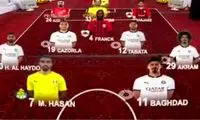 خلیل‌زاده در تیم منتخب هفته لیگ ستارگان قطر
