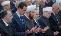 بشار اسد در مراسم جشن میلاد پیامبر (ص)