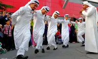 عکس: رقص شمشیر گروه «میسان»