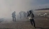 آمریکا با گاز اشک آور به استقبال مهاجران رفت