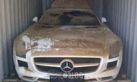 مرسدس بنزی که از اقیانوس بیرون آمد!