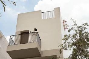 معماری مینیمال این خانه در زمین 67متری دیدنی است