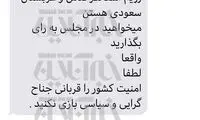 متن چند پیامک تهدیدآمیز به نمایندگان را ببینید