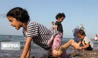 سواحل دریای خزر در شهریورماه