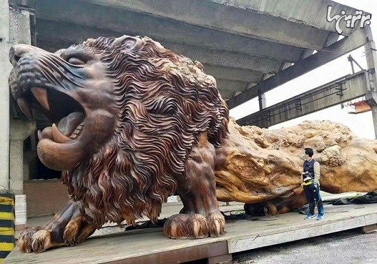 بزرگترین مجسمه ردوود جهان در چین