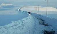 نجات مادر باردار از محاصره برف بعد از ۱۴ ساعت