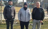 دیدار قلعه‌نویی و منصوریان در تمرین گل‌گهر