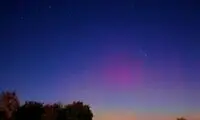 عکس هایی از شهاب‌باران اژدهایی دیشب