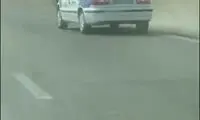فرار عجیب راننده متخلف خبرساز شد