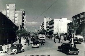 تصویر جالب از خیابان فلسطین ۷۷ سال قبل