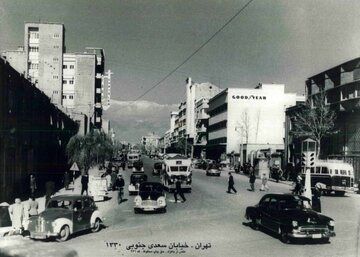 تصویر جالب از خیابان فلسطین ۷۷ سال قبل