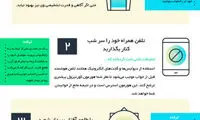 اینفوگرافیک؛ چگونه صبح زودتر از خواب بیدار شویم؟
