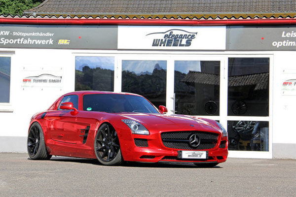 مرسدس بنز SLS AMG با تیونینگ RFK