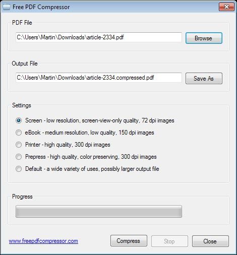 کاهش حجم فایل های PDF