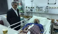 عیادت دستیار ویژه روحانی از نقویان