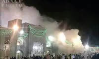 عکس: آتش‌سوزی در مهمانسرای حرم رضوی