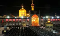 آیین خطبه خوانی شب شهادت امام رضا (ع)