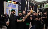 مشعل‌گردانی عزاداران حسینی در تهران و قم