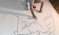 نقاشی های سه بعدی باورنکردنی +عکس