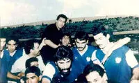 حجازی روی دوش عابدزاده +عکس