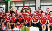 عکس: دورهمي بايرني ها براي کريسمس