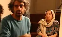 تصاویری از بابک خرمدین و مادرش در یک فیلم