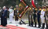 استقبال رسمی روحانی از رئیس جمهور اندونزی