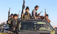 عکس: مانور فارغ‌ التحصیلان داعش در الانبار