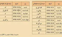 آغاز پرداخت حساب های «افضل توس» از 11 آذر