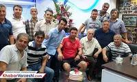 تولد سرمربی پرسپولیسی در تمرین پیشکسوتان