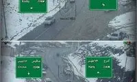 وضعیت راه‌های کشور همزمان با بارش برف و باران