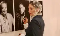ژست نامتعارف فرشته حسینی در جشنواره خارجی