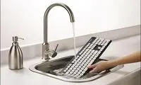 تصاویری از نخستین صفحه کلید ضدآب