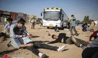 مانور سقوط هواپیما در شیراز