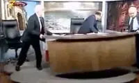 عکس: درگیری در برنامه زنده در تلویزیونی!