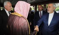 دست دادن ظریف و عادل الجبیر در استانبول