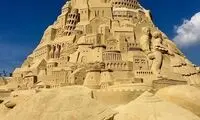 بلندترین قلعه شنی دنیا در آلمان