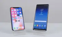 مقایسه سرعت آیفون X با گلکسی نوت 8