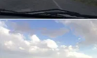 طوفان نمک در دریاچه ارومیه