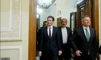 عکس: دیدار جوان ترین وزیر دنیا با لاریجانی