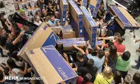 هجوم آمریکایی‌ها برای خرید کالا در Black Friday