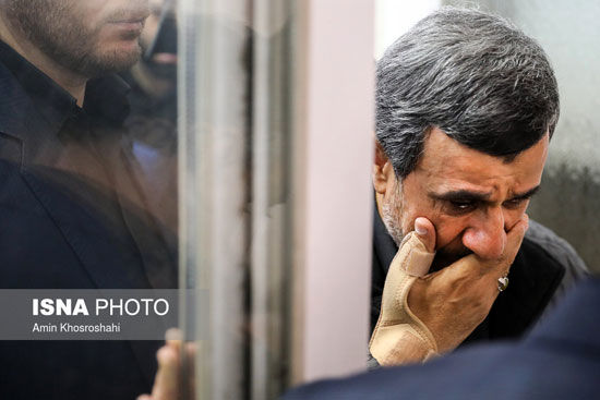 اشک‌های محمود احمدی‌ نژاد برای برادرش