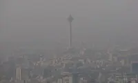 میزان آلودگی هوا در سه منطقه تهران بحرانی شد