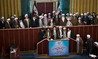 عکس یادگاری اعضای مجلس خبرگان چهارم