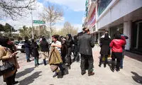 واکنش مردم مشهد درپی وقوع زلزله 6 ریشتری