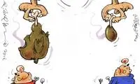 کاریکاتور: نِصف، نِصف!